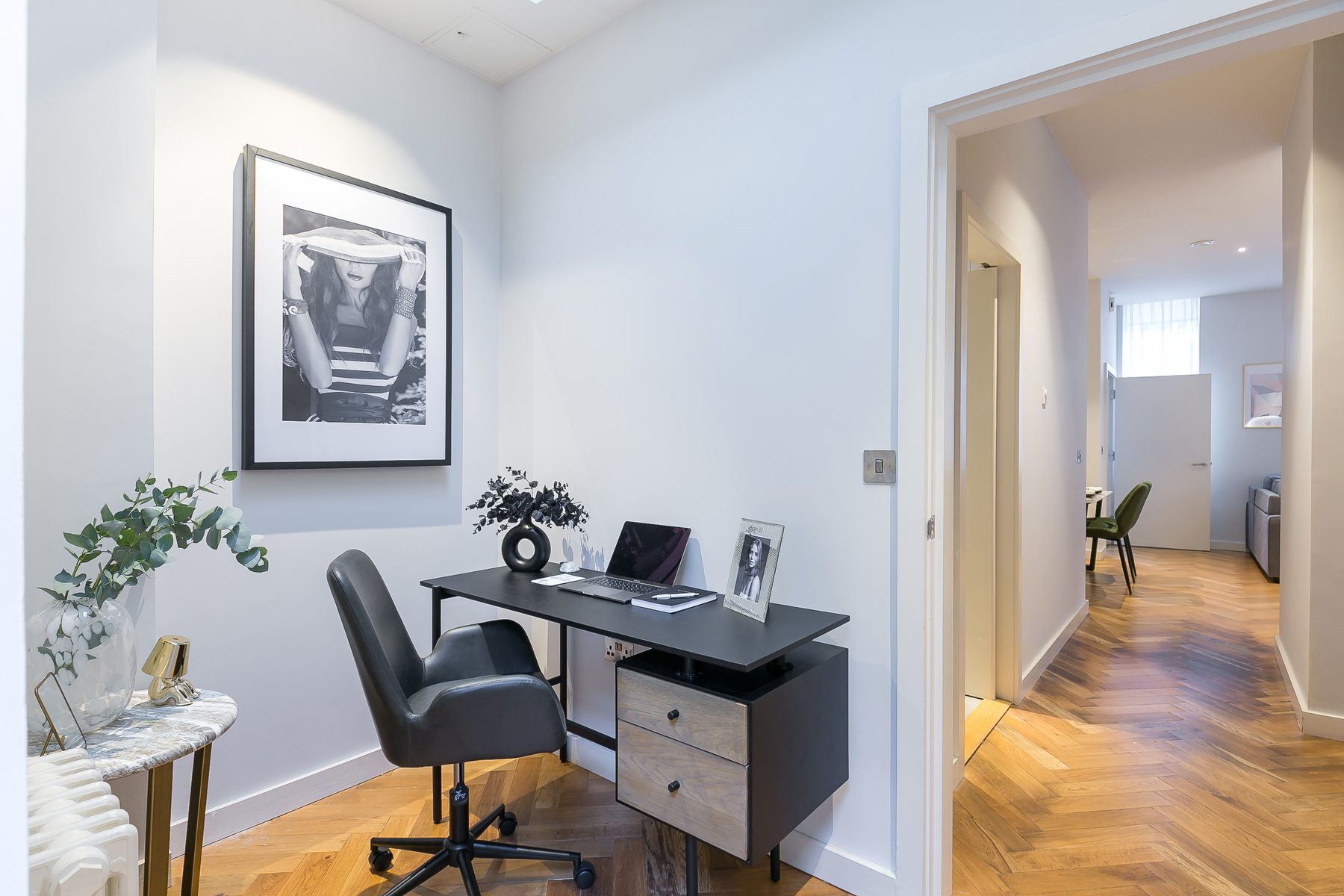 1 Bed w/ Study interior at Urban Chic Camden serviced apartment — photo 9 of 19