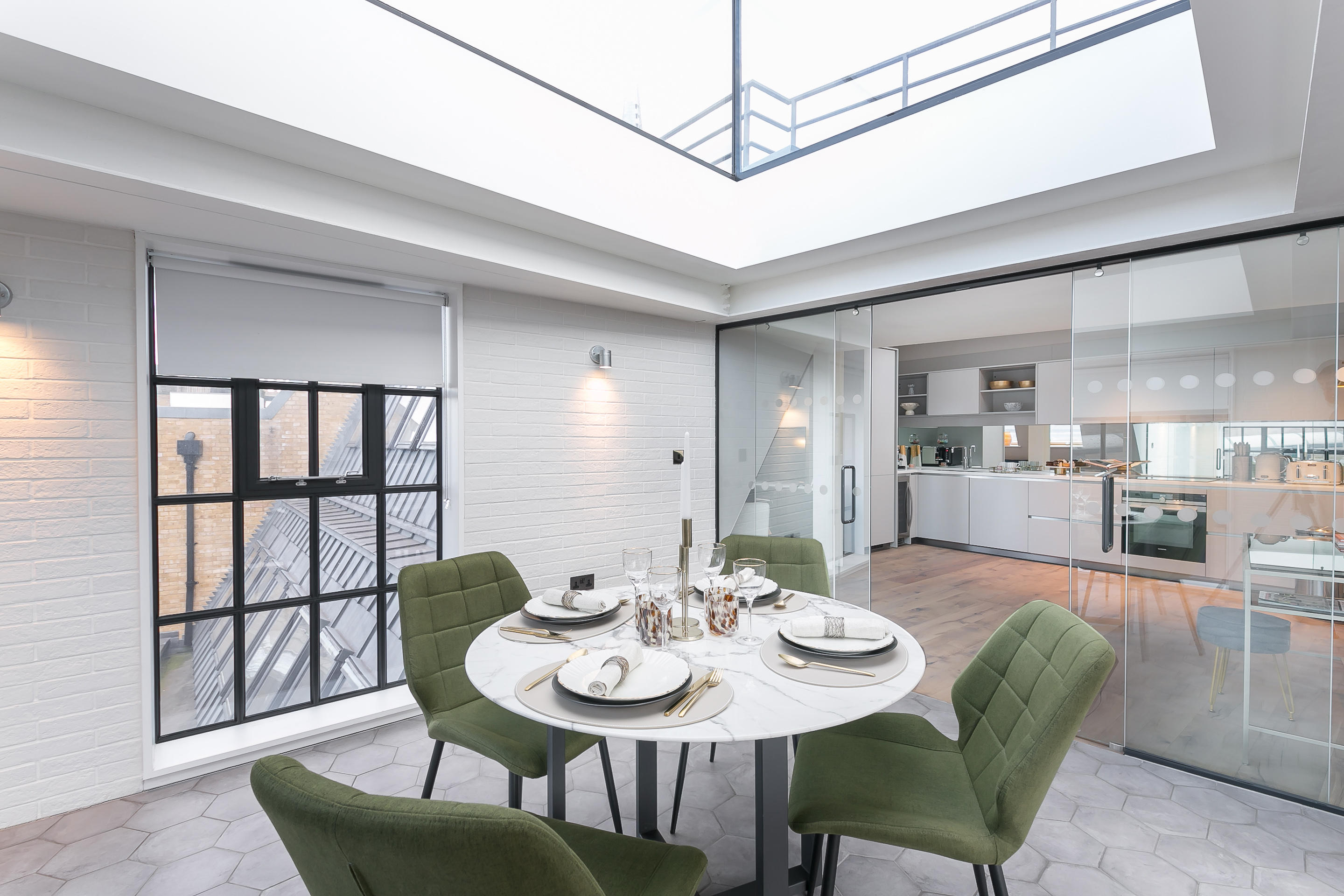 1 Bed Deluxe interior at Urban Chic Clink serviced apartment — photo 11 of 18