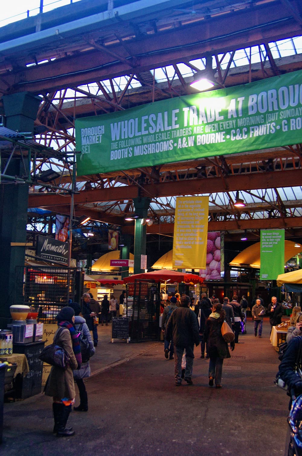Borough Market in Bankside, London