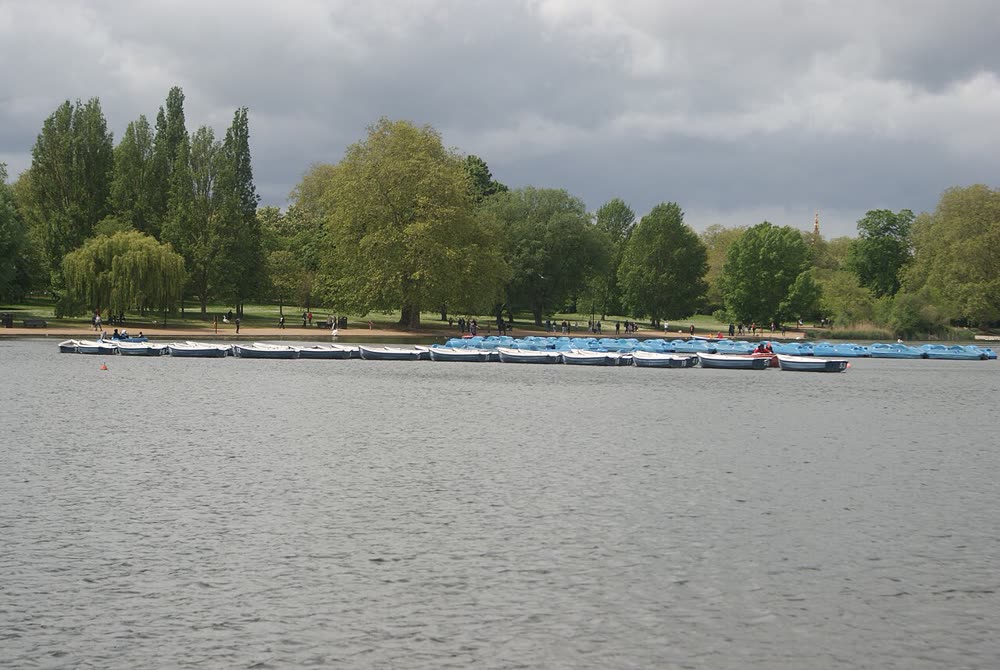 The Serpentine in Bayswater, London