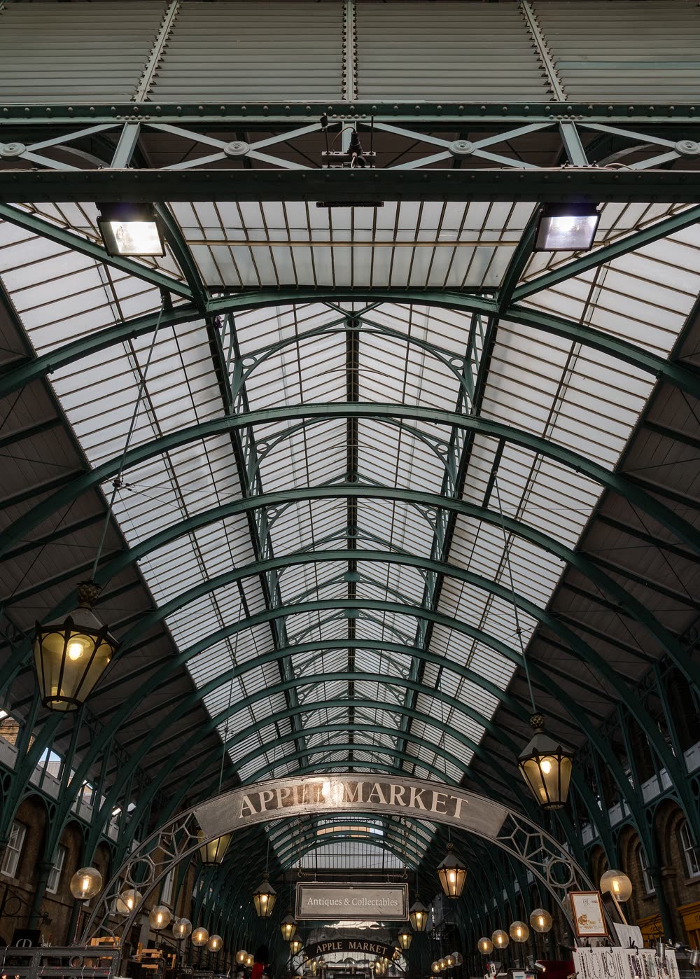 The Piazza & Apple Market in Covent Garden, London