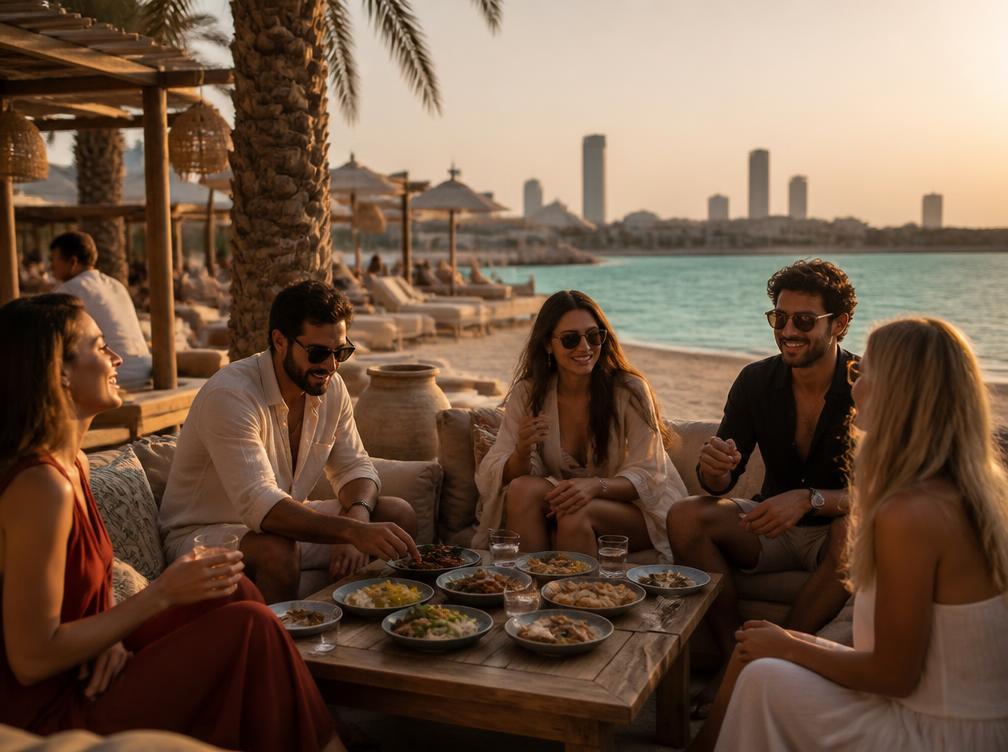 Dining in Reem Island — Cove Beach Abu Dhabi