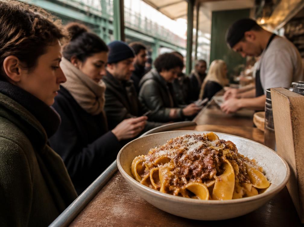Dining in Bankside — Padella