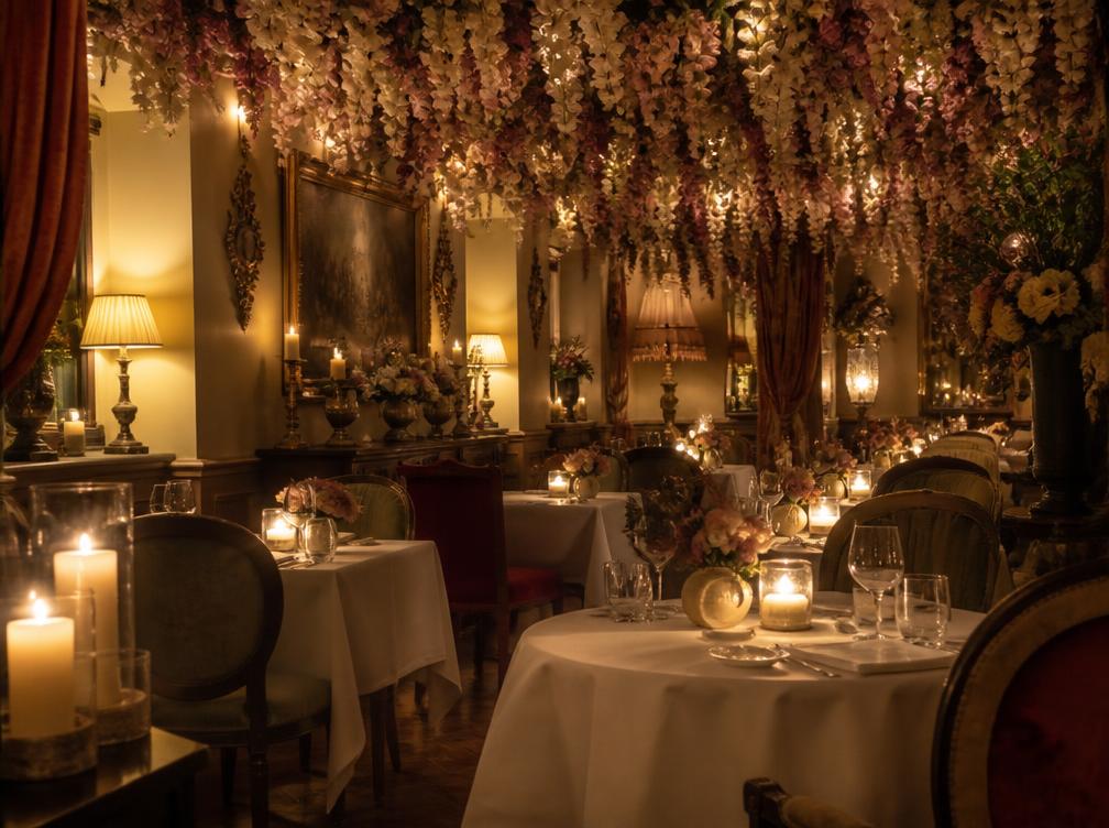 Dining in Covent Garden — Clos Maggiore