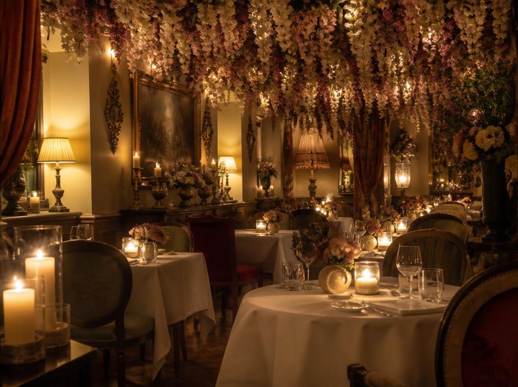 Dining in Covent Garden — Clos Maggiore