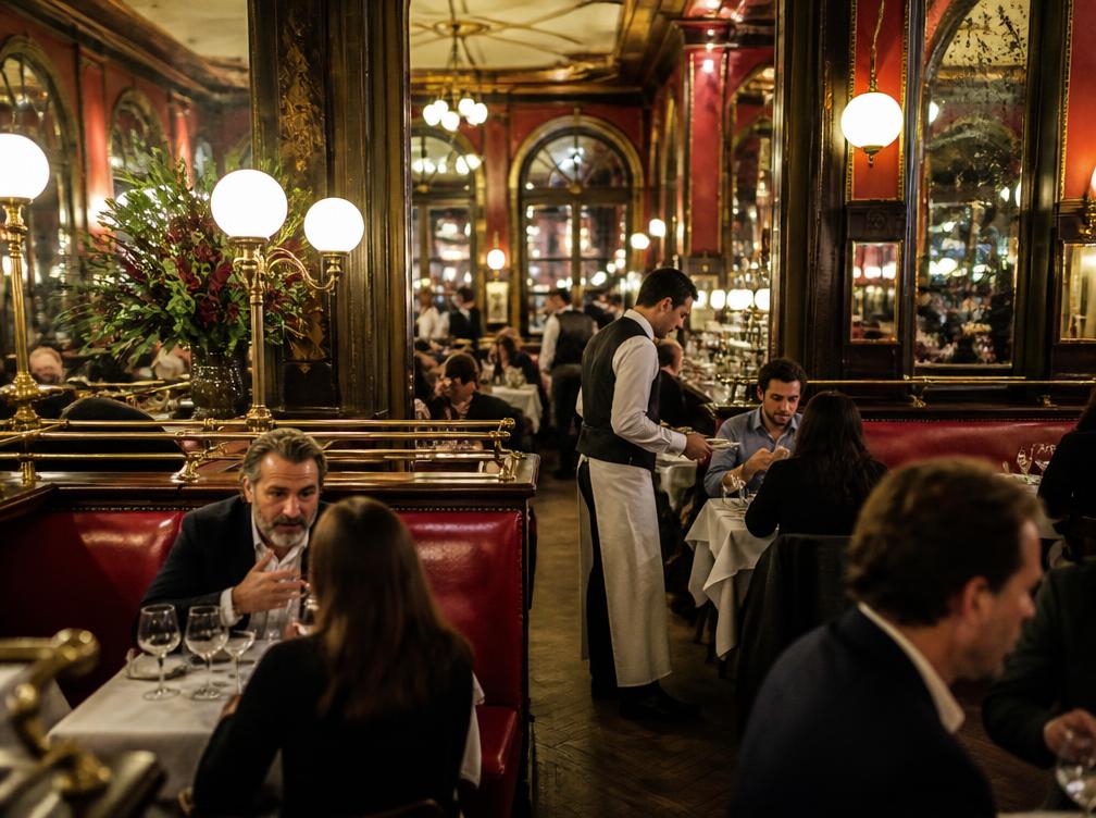 Dining in Covent Garden — Balthazar