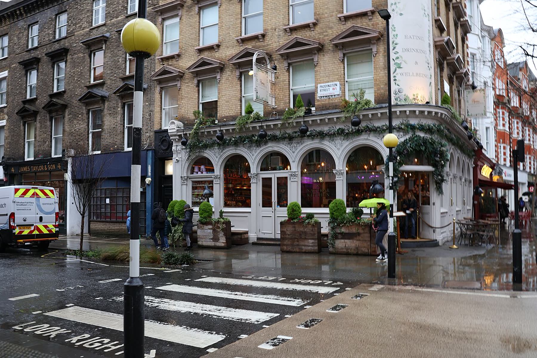 Street view of Marylebone, London