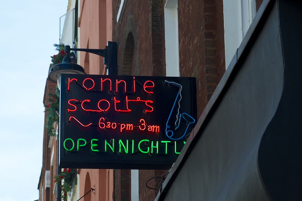 Ronnie Scott's in Soho, London